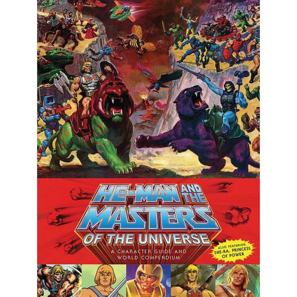 Libro A Character Guide and World Compendium He-Man and the Masters of the Universe *INGLČS* - Collector4u.com