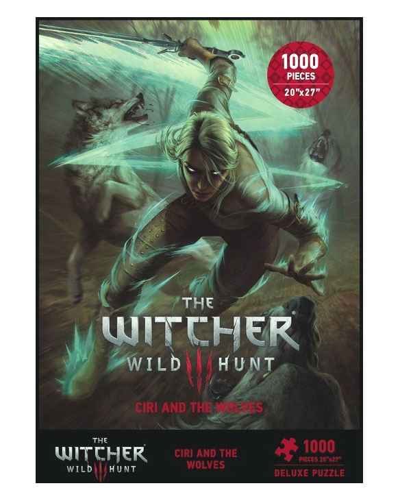 Puzzle Ciri and the Wolves Witcher 3 Wild Hunt Dark Horse