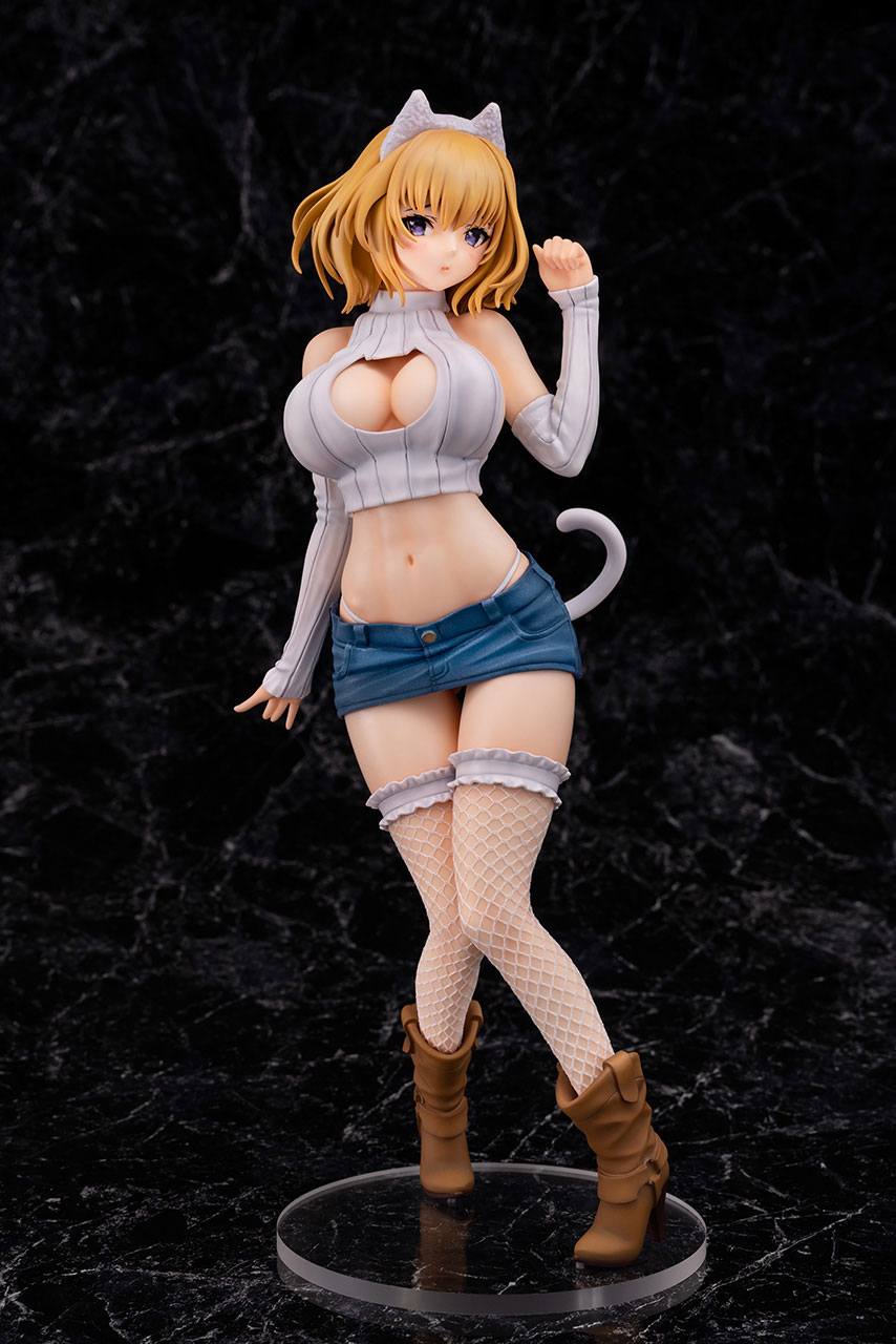 Estatua PVC 1/6 Cat Girl Shironeko Chan Original Character 26 cm