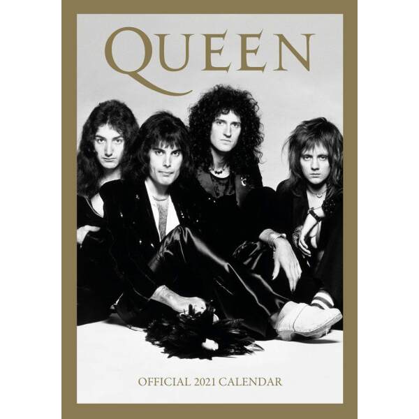 Queen Calendario A3 2021 *INGLÉS* - Collector4U.com