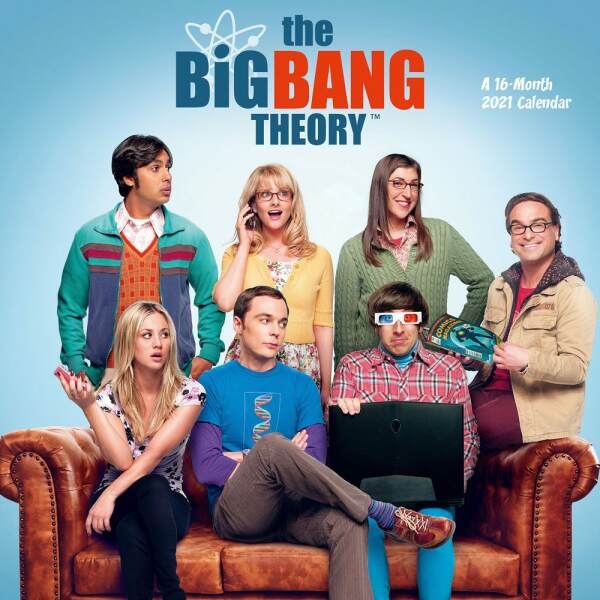 The Big Bang Theory Calendario 2021 *INGLÉS* - Collector4U.com