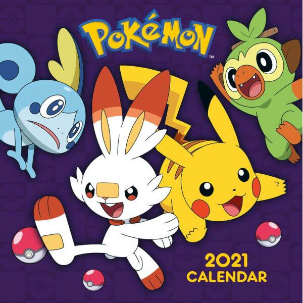 Calendario 2021 Pokémon *INGLÉS* - Collector4U.com
