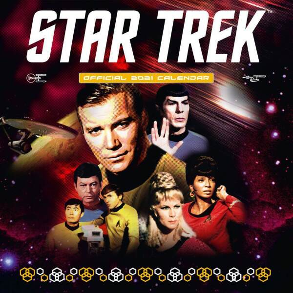 Star Trek TOS Calendario 2021 *INGLÉS* - Collector4U.com