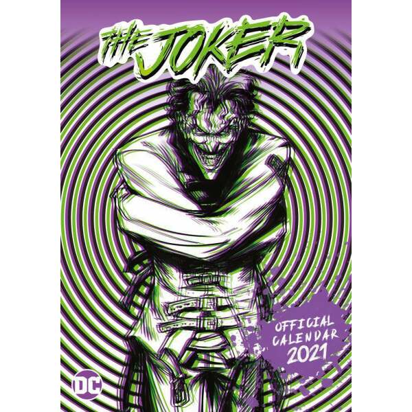 Calendario A3 2021 The Joker *INGLÉS* - Collector4U.com