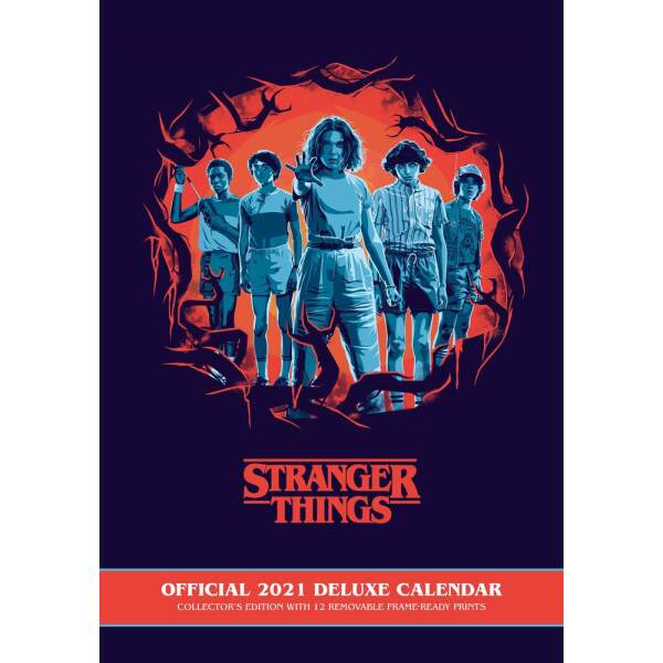Calendario Deluxe A3 2019 Stranger Things  *INGLÉS* - Collector4U.com
