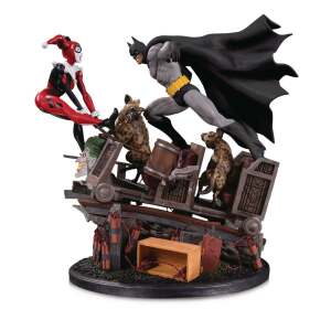 Estatua 1/8 Batman VS. Harley Quinn Battle DC Comics Second Edition 44 cm - Collector4u.com