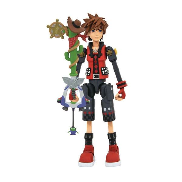 Kingdom Hearts 3 Select Figura Valor Form Toy Story Sora 18 cm - Collector4U.com