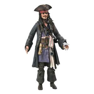 Figura Deluxe Jack Sparrow Piratas del Caribe 18 cm - Collector4U.com