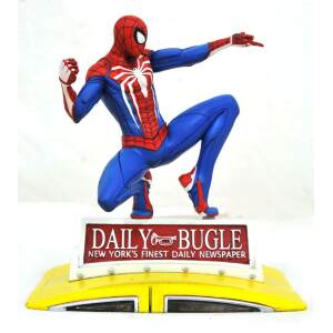 Diorama PS4 Spider-Man on Taxi Marvel Gallery 23 cm - Collector4U.com
