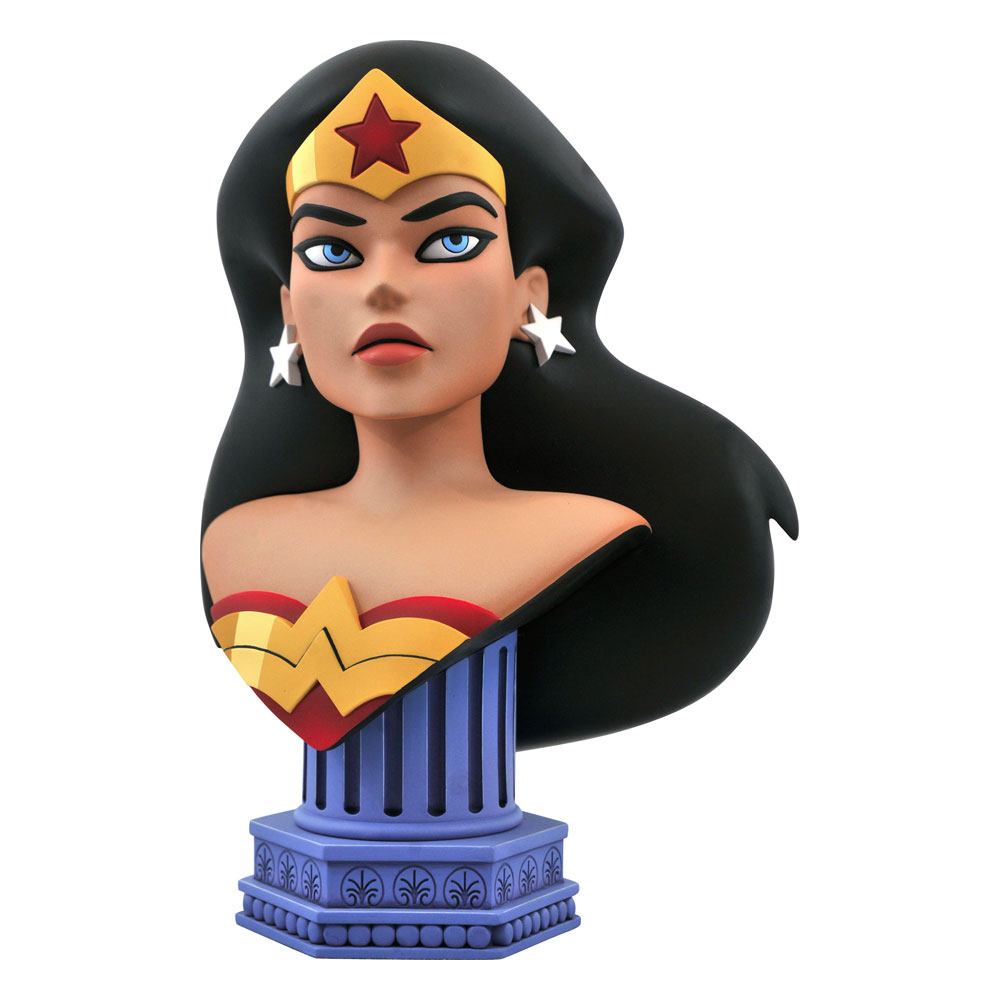 Busto Wonder Woman Justice League Animated Legends in 3D 1/2 25 cm