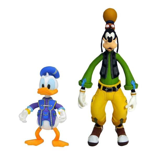 Kingdom Hearts 3 Select Pack de 2 Figuras Goofy & Donald 10 - 18 cm - Collector4U.com