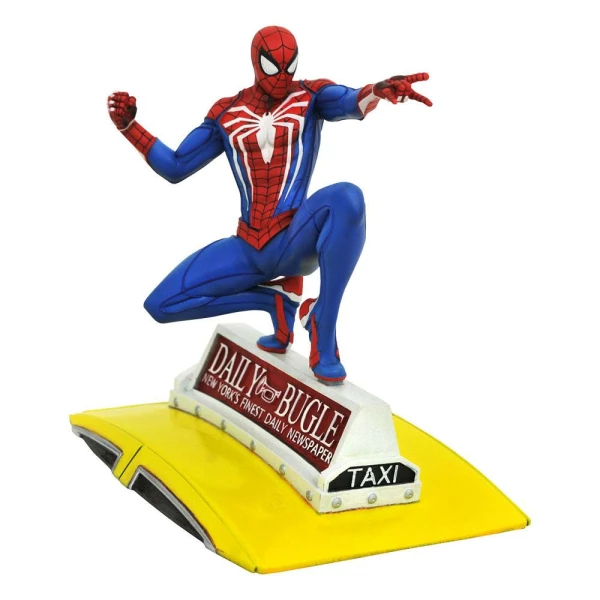 Estatua Spider-Man on Taxi Spider-Man 2018 Marvel Video Game Gallery 23 cm - Collector4U.com