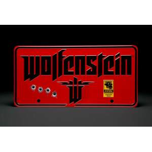 Wolfenstein cartel de metal The New Colossus - Collector4U.com