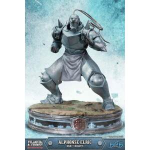 Fullmetal Alchemist Brotherhood Estatua Alphonse Elric Gray Variant 55 cm - Collector4u.com