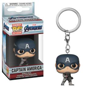 Llavero Pocket POP! Vinyl Captain America Vengadores Endgame 4 cm Funko - Collector4U.com