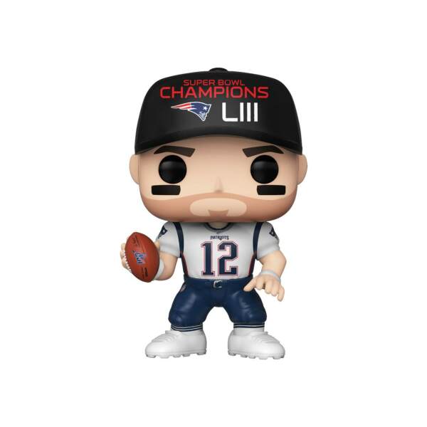 NFL POP! Sports Vinyl Figura Tom Brady (SB Champions LIII) 9 cm - Collector4U.com