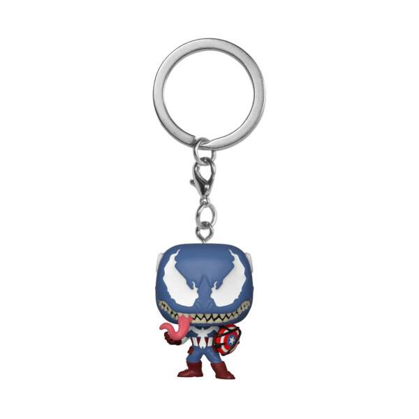 Llavero Pocket POP! Vinyl Captain America Marvel Venom 4 cm - Collector4U.com