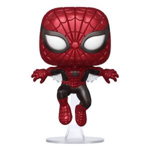 Funko Spider-Man Marvel 80th POP! Marvel Vinyl Figura (First Appearance) (Metallic) 9 cm - Collector4U.com