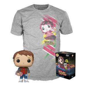 Regreso al Futuro POP! & Tee Set de Minifigura y Camiseta Marty heo Exclusive talla L - Collector4U.com