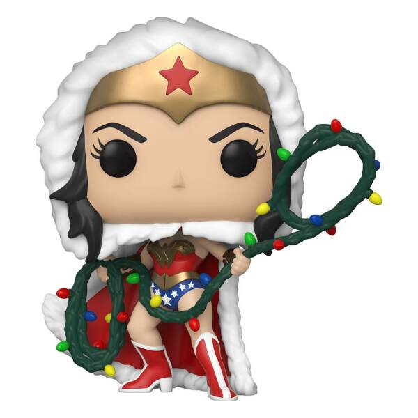 Funko Wonder Woman with String Light Lasso DC Comics Figura POP! Heroes Vinyl DC Holiday 9 cm - Collector4u.com