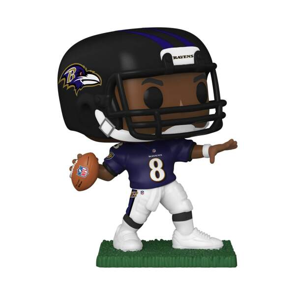 NFL POP! Sports Vinyl Figura Lamar Jackson (Baltimore Ravens) 9 cm - Collector4U.com