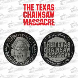 La Matanza de Texas Moneda Leatherface Limited Edition - Collector4U.com