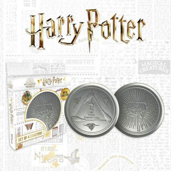 Pack de 4 Posavasos Leaky Cauldron Harry Potter - Collector4u.com