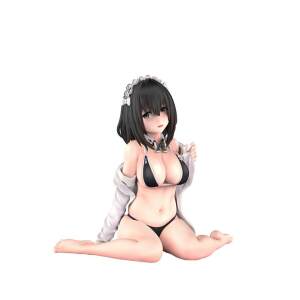 Estatua Maid Black Bikini Chan Original Character 12 cm - Collector4U.com