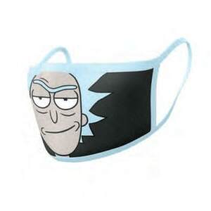 Rick y Morty Pack de 2 máscaras de tela Rick - Collector4U.com