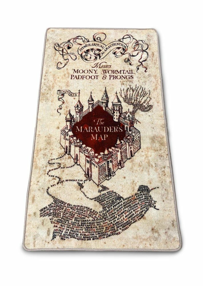 Alfombra Marauders Map Harry Potter 76 x 133 cm