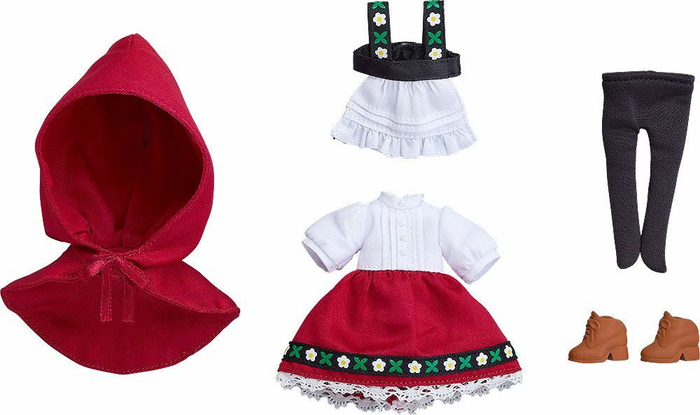 Accesorios para las Figuras Nendoroid Original Character Doll Outfit Set (Little Red Riding Hood) - Collector4u.com