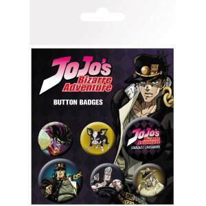 Jojo’s Bizarre Adventure Pack 6 Chapas Characters - Collector4u.com