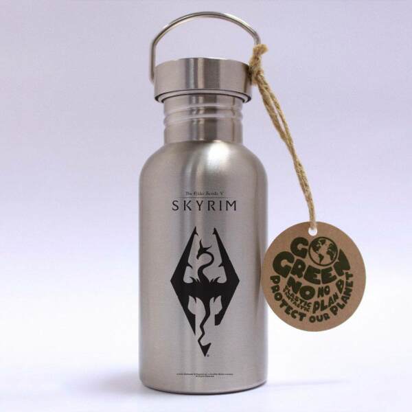 The Elder Scrolls V: Skyrim Botella de Agua Dragon Symbol - Collector4U.com
