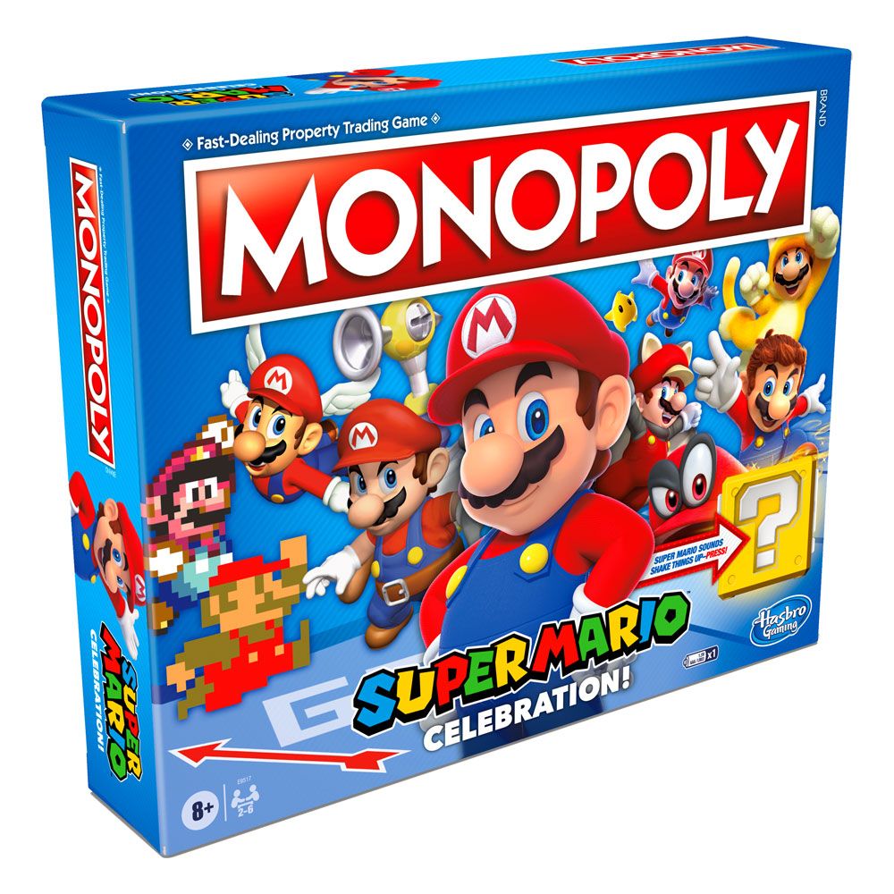 Super Mario Celebration Juego de Mesa Monopoly *Edición Inglés*