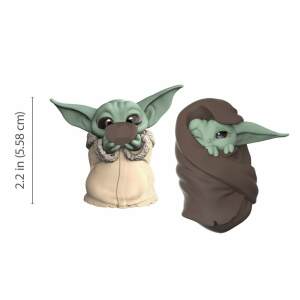 Figuras The Child Sipping Soup & Blanket-Wrapped Star Wars Mandalorian Bounty Collection Pack de 2 - Collector4U.com
