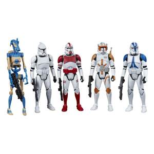 Figuras Galactic Republic Star Wars Celebrate the Saga Pack de 5 10 cm - Collector4U.com