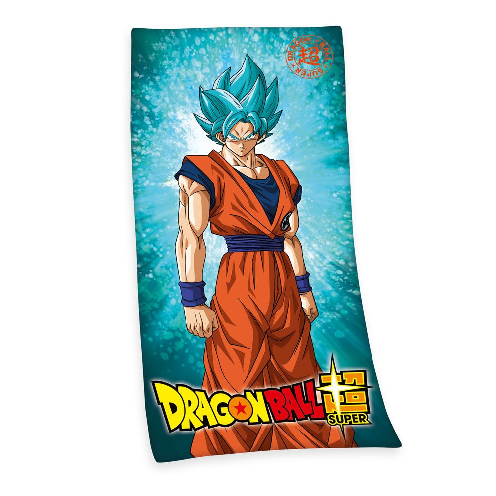 Toalla Super Saiyan Son Goku Dragon Ball Super 150 x 75 cm - Collector4u.com