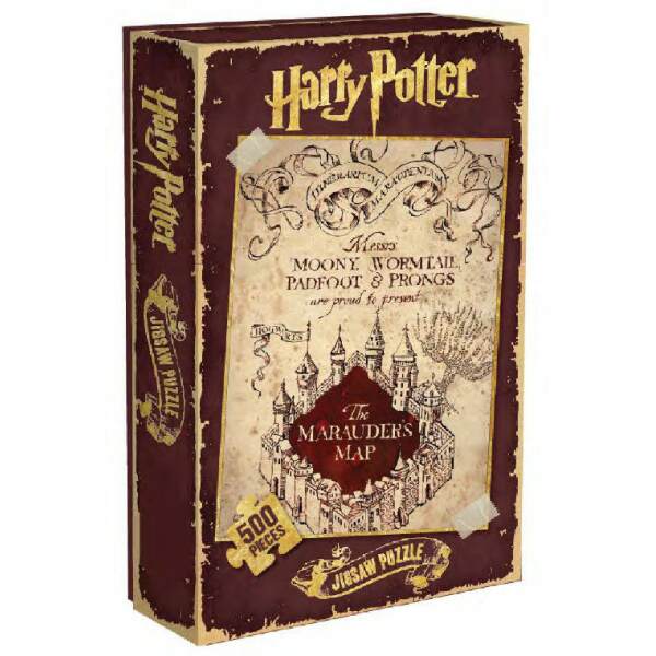 Puzzle Marauder’s Map Harry Potter - Collector4u.com