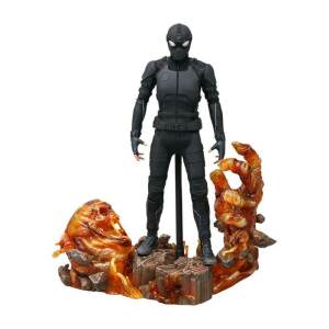 Figura SpiderMan Deluxe Stealth Suit Spider-man: Lejos de casa, Movie Masterpiece 1/6 Hot Toys 29 cm - Collector4U.com
