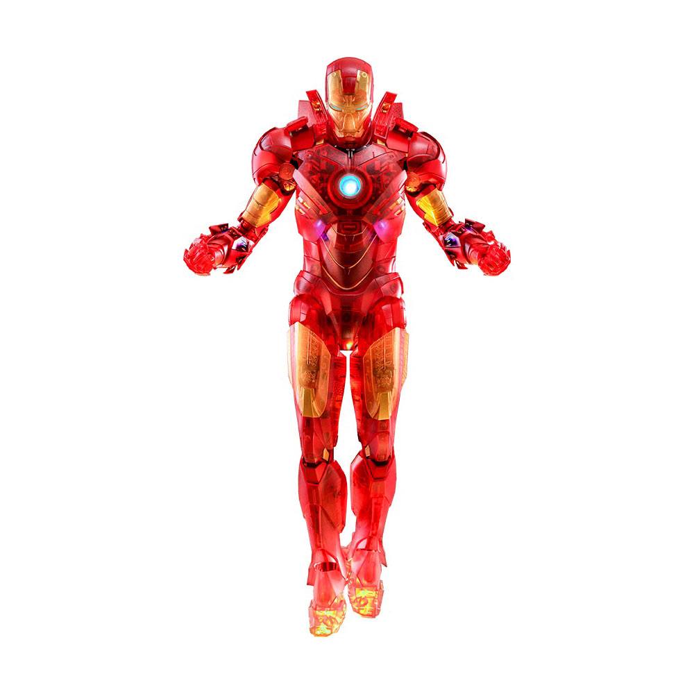 Figura Iron Man 2 Mark IV (Holographic Version) 2020 Toy Fair Exclusive 30 cm, Hot Toys