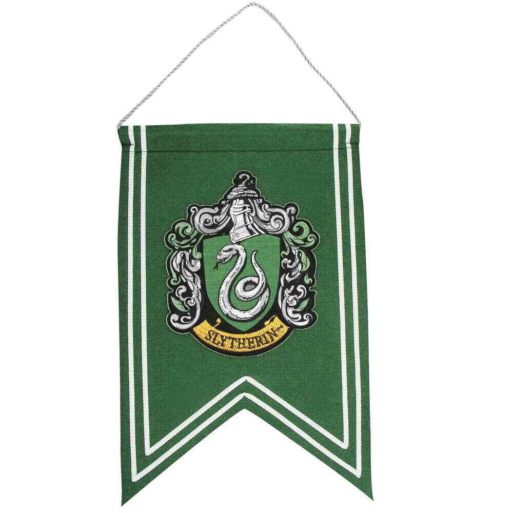 Bandera Slytherin Harry Potter 30 x 44 cm