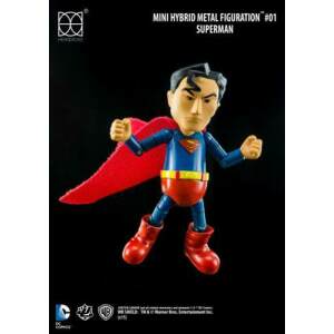 Mini Figura Hybrid Metal Superman Justice League 9 cm - Collector4U.com