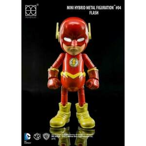 Mini Figura Hybrid Metal The Flash Justice League 9 cm - Collector4U.com