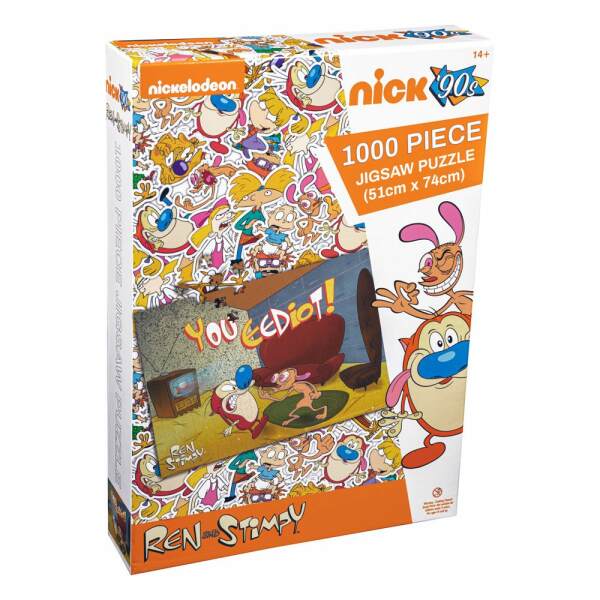 Ren & Stimpy Puzzle You Eediot (1000 piezas) - Collector4U.com
