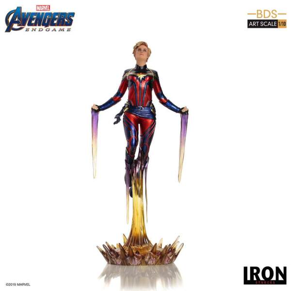 Estatua Captain Marvel Vengadores: Endgame BDS Art Scale 1/10 26 cm - Collector4U.com