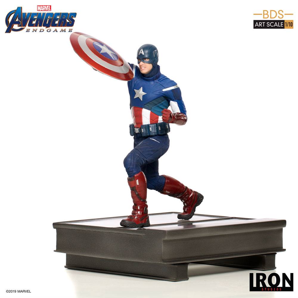 Estatua Captain America Vengadores: Endgame BDS Art Scale 1/10 21 cm