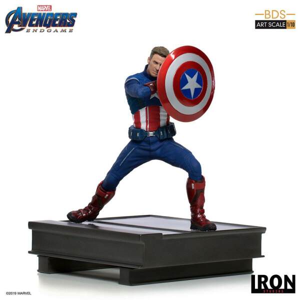Estatua Captain America 2023 Vengadores: Endgame BDS Art Scale 1/10 19 cm - Collector4U.com