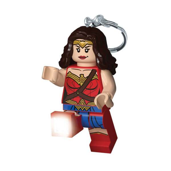 Llavero con Iluminación Wonder Woman LEGO Super Heroes 6 cm - Collector4U.com