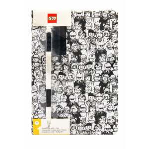LEGO Cuaderno con bolígrafo Minifigures - Collector4U.com