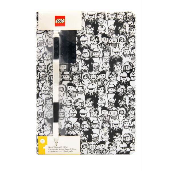 LEGO Cuaderno con bolígrafo Minifigures - Collector4U.com